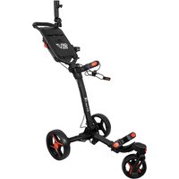 Axglo Tri-360 V2 3 Wheel Golf Trolley Black/Red