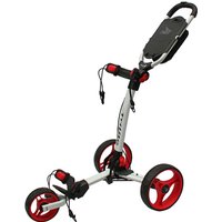 Axglo TriLite 3 Wheel Golf Trolley White/Red