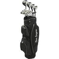 Ben Sayers M8 13-Piece Golf Package Set Graphite/Steel Cart Bag Black/Grey