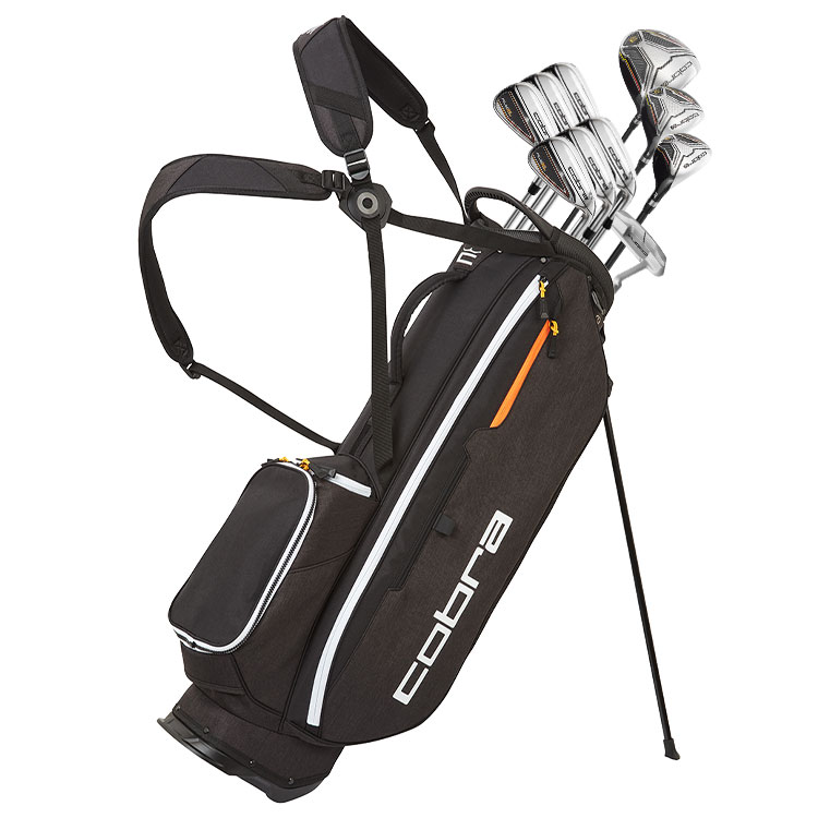 Cobra FLY XL 2 11-Piece Golf Package Set Steel Stand Bag 916610-02