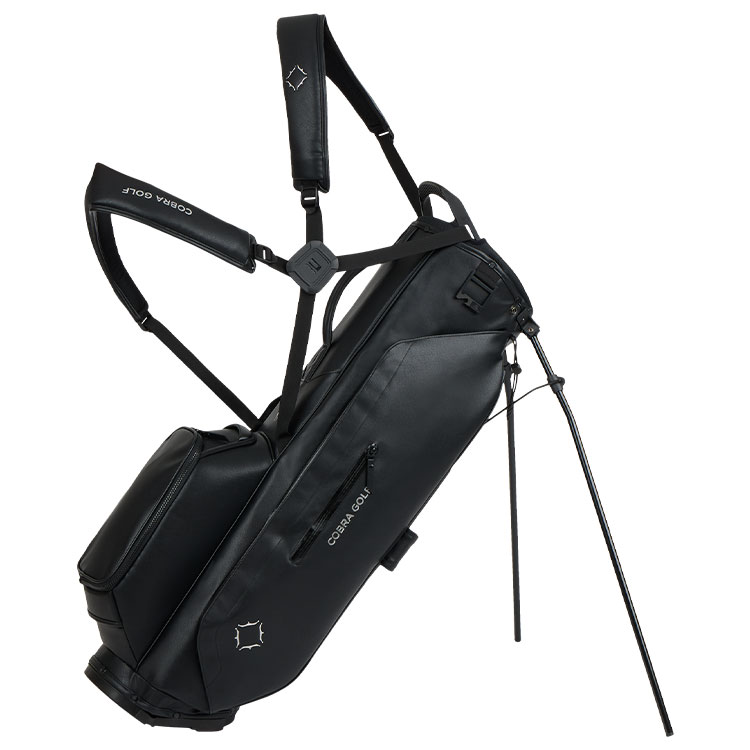 Cobra Premium Golf Stand Bag Black/Silver 909955-01