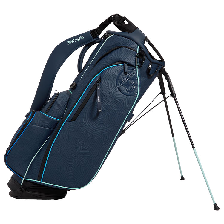 G/FORE Transporter Tour Trippy Quilted Golf Stand Bag Twilight GUC000056