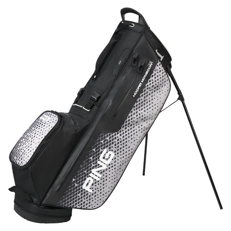 Ping Hoofer Monsoon Golf Stand Bag Black/Grey 36417-05