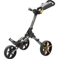 PowaKaddy Micra Golf Trolley Gunmetal/Yellow