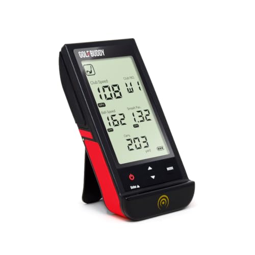GolfBuddy Shot Mate Golf Launch Monitor for Accurate Golf Training Data, Compact Radar Based Portable Monitors for Club Speed, Ball Speed, Smash Factor and Carry Distance