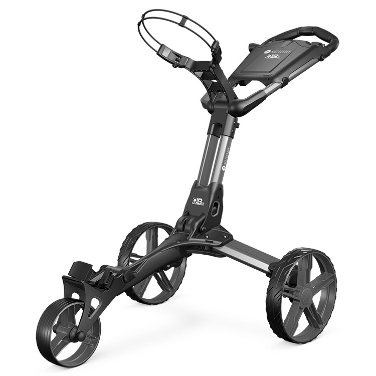 Motocaddy QB2 3 Wheel Golf Trolley Graphite/Charcoal